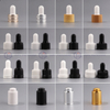 Gradient Blue Glass Dropper Serum Bottle (30ml Thick Bottom & Custom)