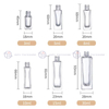 Mini Clear Glass Perfume Spray Bottle (3ml / 5ml / 6ml / 8ml / 10ml / 15ml / 20ml / 30ml)