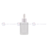 Frosted Clear Glass Dropper Serum Bottle (5ml–230ml)