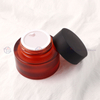 Matte Spray Coated Travel Skincare Glass Bottle Set