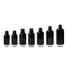 Black Glass Essential Oil Bottle