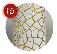 Cracked-gold