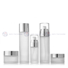Luxury Frosted Glass Cosmetic Packaging Set