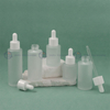 Frosted Clear Glass Dropper Serum Bottle (5ml–230ml)