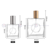 Custom Glass Perfume Bottle (30ml / 50ml / 100ml)