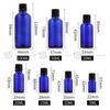 Blue Essential Oil Bottles