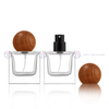 Square Thick Bottom Clear Glass Perfume Bottle (30ml / 50ml / 100ml)