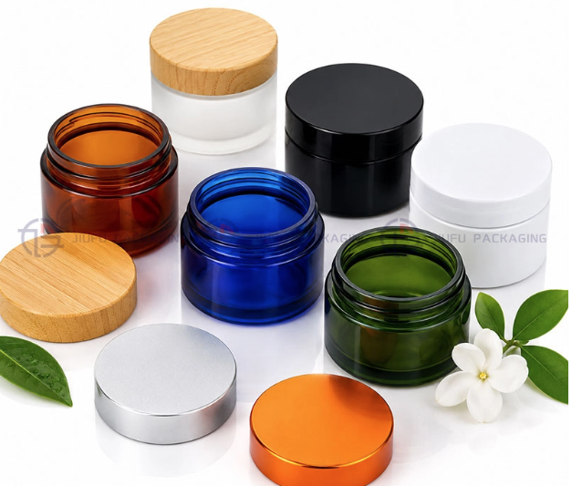 Cosmetic Glass Cream Jar (5g–250g)