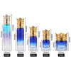 Luxury Crown Cosmetic Glass Packaging Set