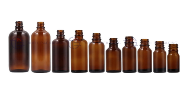Amber Essential Oil Bottles