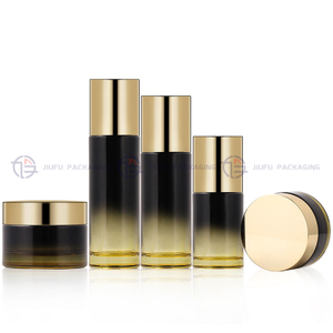 Luxury Custom Skincare Glass Bottle Set