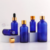 Blue Essential Oil Bottles