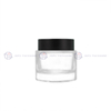 Transparent Glass Cream Jar (20g–100g & Custom)