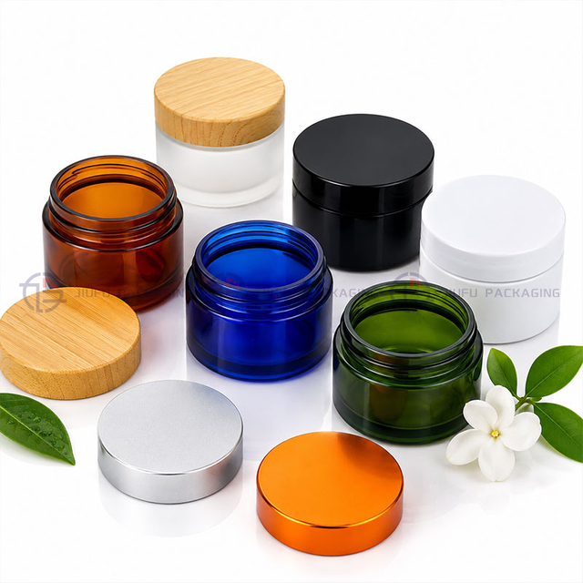 Cosmetic Glass Cream Jar (5g–250g)