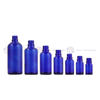 Blue Essential Oil Bottles