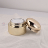 Luxury Electroplated Gold Cosmetic Glass Packaging Set